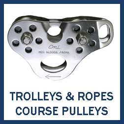 Trolleys & Ropes Course Pulleys